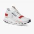 On Cloudnova - The lightweight sneaker for all-day comfort - White | Red