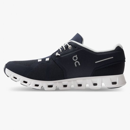 On Cloud 5 - the lightweight shoe for everyday performance - Midnight | White - Click Image to Close