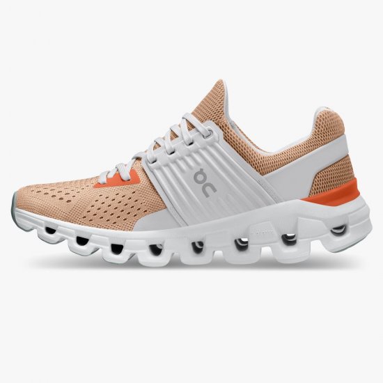 On Cloudswift - Road Shoe For Urban Running - Copper | Frost - Click Image to Close