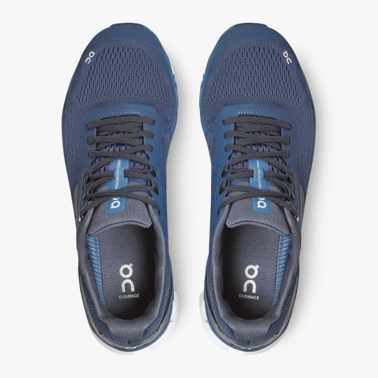 On Cloudace: supportive running shoe - Midnight | Navy - Click Image to Close