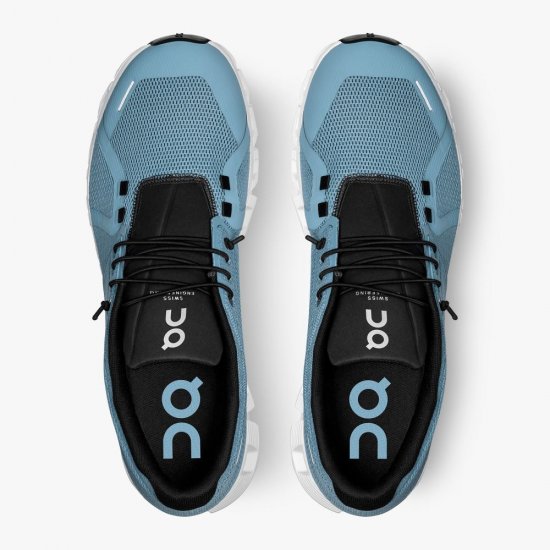 On Cloud 5 - the lightweight shoe for everyday performance - Niagara | Black - Click Image to Close