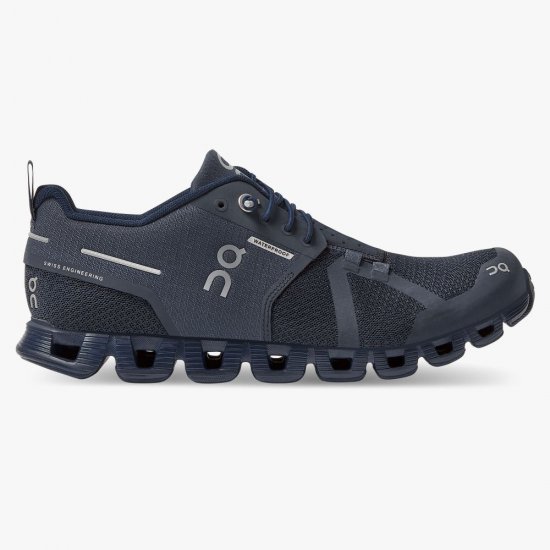 On Cloud Waterproof - Lightweight Waterproof Running Shoe - Navy - Click Image to Close