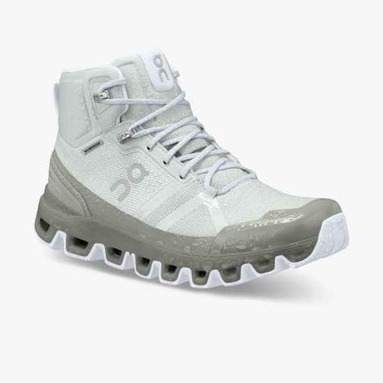 On Cloudrock Waterproof - The Lightweight Hiking Boot - Mineral | Kelp - Click Image to Close