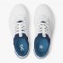 On THE ROGER Advantage: the versatile everyday sneaker - White | Cobalt