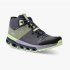 On Cloudtrax: hiking boot for street and mountain peaks - Reseda | Lavender