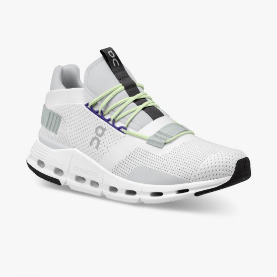 On Cloudnova - The lightweight sneaker for all-day comfort - White | Mineral - Click Image to Close