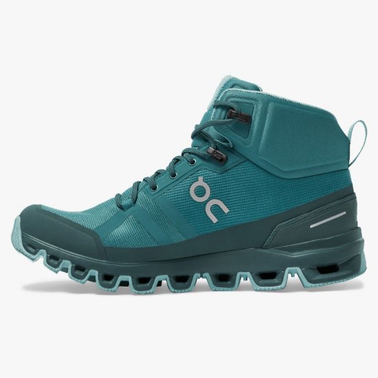 On Cloudrock Waterproof - The Lightweight Hiking Boot - Storm | Wash - Click Image to Close