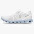 On Cloud 5 - the lightweight shoe for everyday performance - White | Chambray