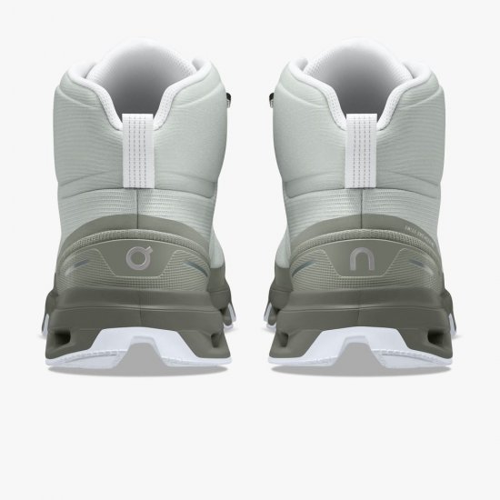 On Cloudrock Waterproof - The Lightweight Hiking Boot - Mineral | Kelp - Click Image to Close