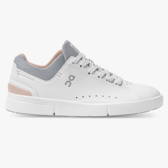 On THE ROGER Advantage: the versatile everyday sneaker - White | Rose - Click Image to Close
