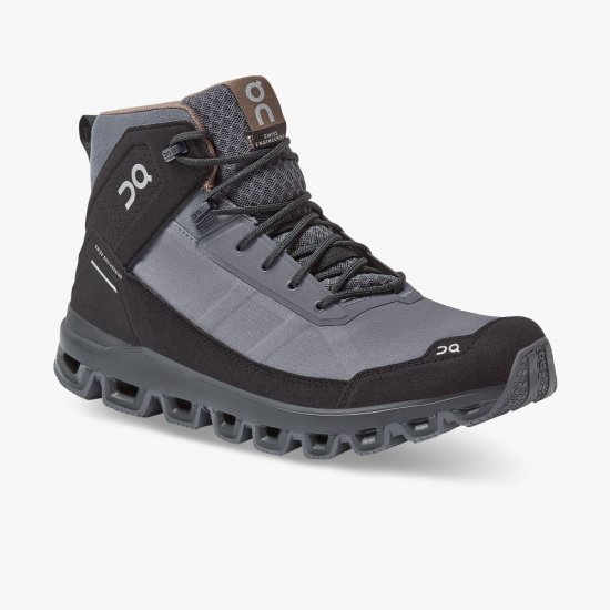 On Cloudridge: ultralight, high-comfort hiking boot - Eclipse | Black - Click Image to Close