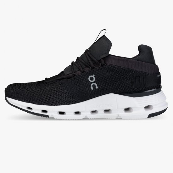 On Cloudnova - The lightweight sneaker for all-day comfort - Phantom | White - Click Image to Close