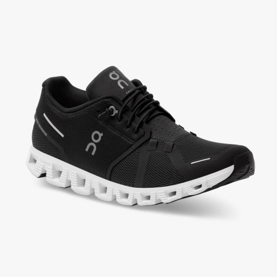 On Cloud 5 - the lightweight shoe for everyday performance - Black | White - Click Image to Close