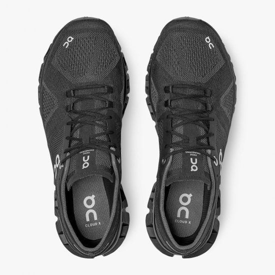 On New Cloud X - Workout and Cross Training Shoe - Black | Asphalt - Click Image to Close
