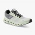 On The Cloudrunner: Supportive & Breathable Running Shoe - Frost | Aloe