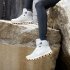 On Cloudrock Edge Raw: Lightweight waterproof hiking boots - Undyed