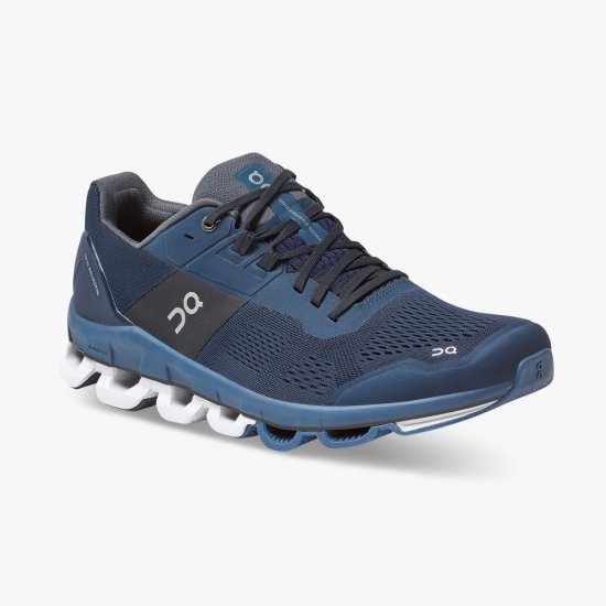 On Cloudace: supportive running shoe - Midnight | Navy - Click Image to Close