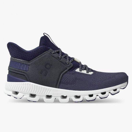 On Cloud Hi Edge - The street-ready sneaker silhouette - Ink | Midnight - Click Image to Close
