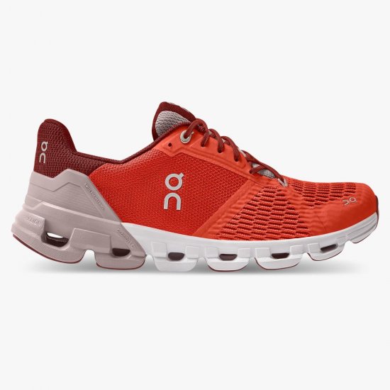 On Cloudflyer: Supportive Running Shoe. Light & Stable - Flare | Quartz - Click Image to Close