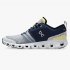 On Cloud X Shift: Colorful Lightweight Workout Shoe - Denim | White