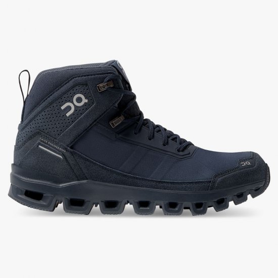 On Cloudridge: ultralight, high-comfort hiking boot - Midnight | Navy - Click Image to Close