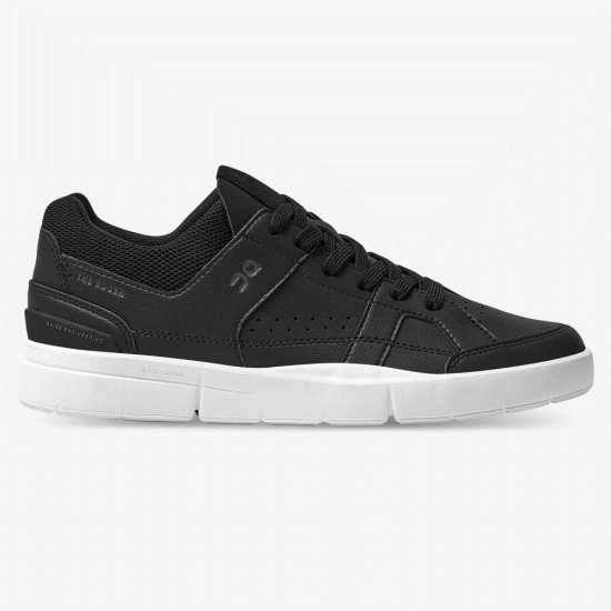 On THE ROGER Clubhouse: the expressive everyday sneaker - Black | White - Click Image to Close