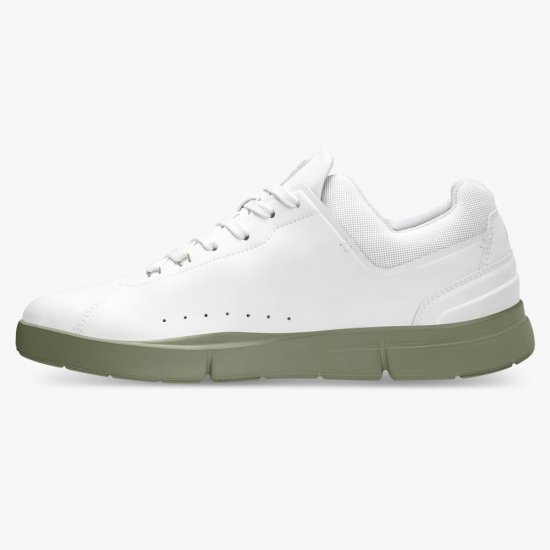 On THE ROGER Advantage: the versatile everyday sneaker - White | Reseda - Click Image to Close