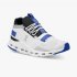 On Cloudnova - The lightweight sneaker for all-day comfort - White | Cobalt