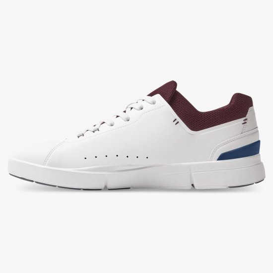 On THE ROGER Advantage: the versatile everyday sneaker - White | Mulberry - Click Image to Close