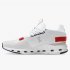 On Cloudnova - The lightweight sneaker for all-day comfort - White | Red