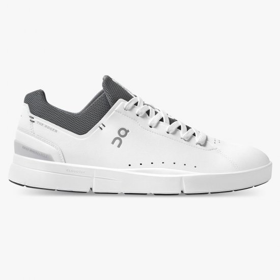 On THE ROGER Advantage: the versatile everyday sneaker - White | Rock - Click Image to Close