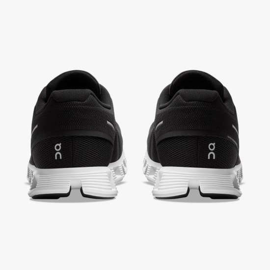 On Cloud 5 - the lightweight shoe for everyday performance - Black | White - Click Image to Close