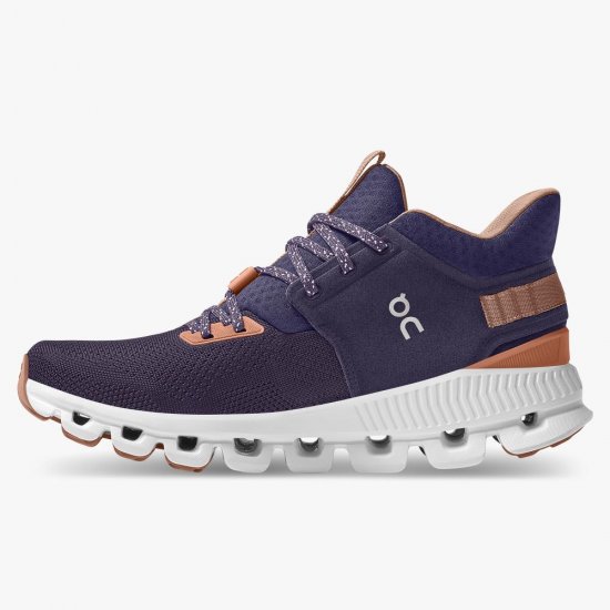 On Cloud Hi Edge - The street-ready sneaker silhouette - Shark | Ink - Click Image to Close