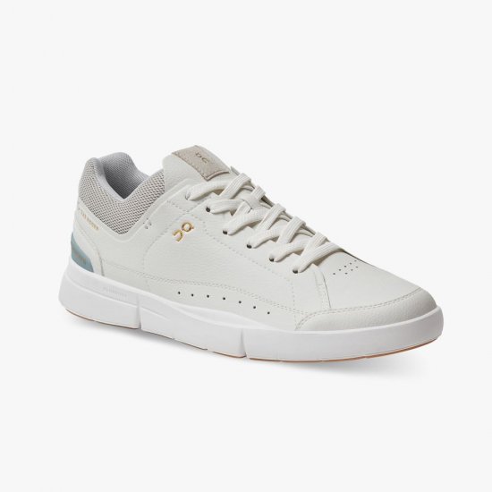 On THE ROGER: tennis-inspired sneaker by On & Roger Federer - Ice | Phantom - Click Image to Close