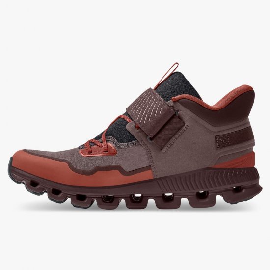On Cloud Hi Edge Defy: active urban shoes for cold weather - Grape | Ox - Click Image to Close