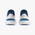 On THE ROGER Advantage: the versatile everyday sneaker - White | Cobalt