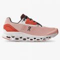 On Cloudstratus: Maximum Cushioned Running Shoe - Rose | Red