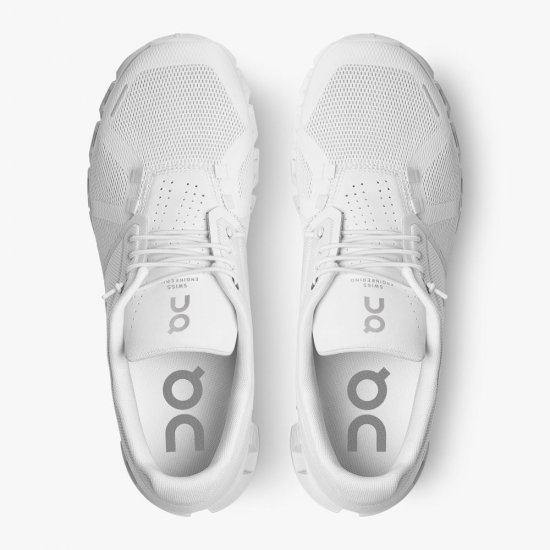 On Cloud 5 - the lightweight shoe for everyday performance - All | White - Click Image to Close