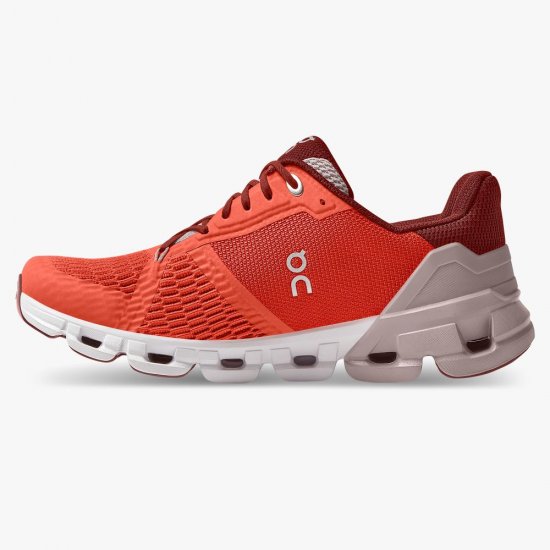 On Cloudflyer: Supportive Running Shoe. Light & Stable - Flare | Quartz - Click Image to Close