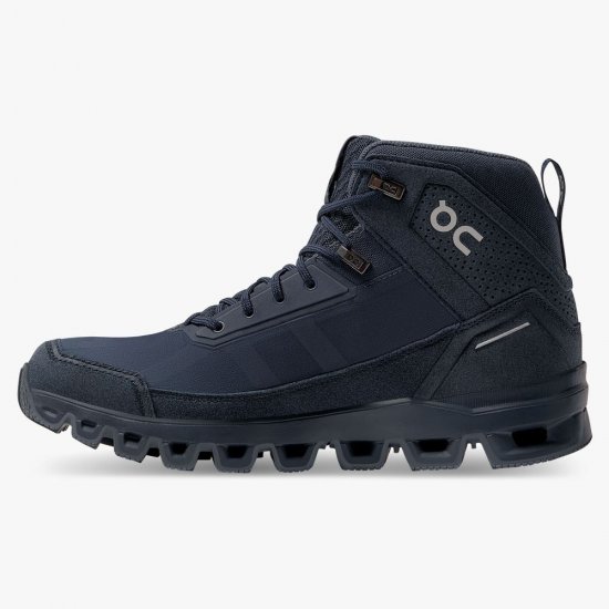 On Cloudridge: ultralight, high-comfort hiking boot - Midnight | Navy - Click Image to Close