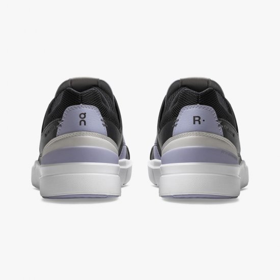 On THE ROGER Clubhouse: the expressive everyday sneaker - Black | Lavender - Click Image to Close