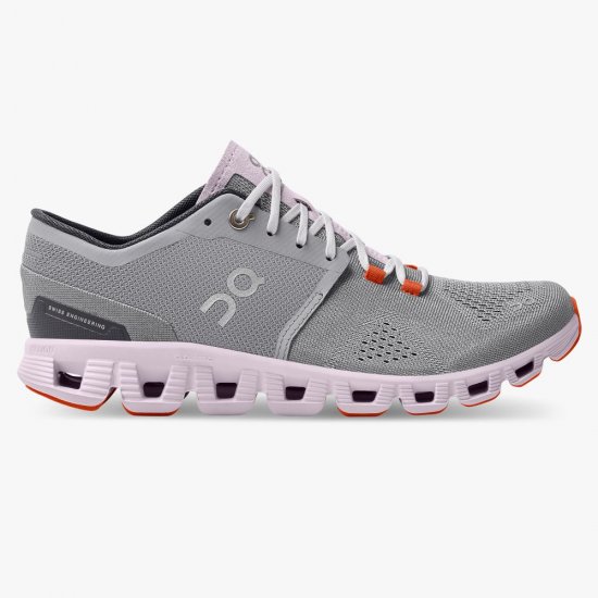 On New Cloud X - Workout and Cross Training Shoe - Alloy | Lily - Click Image to Close