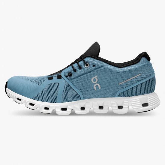 On Cloud 5 - the lightweight shoe for everyday performance - Niagara | Black - Click Image to Close
