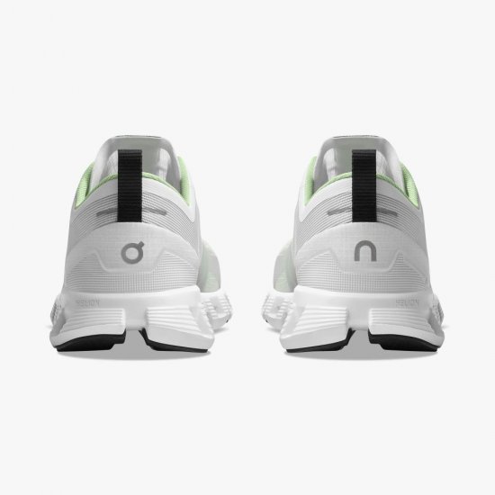 On Cloud X Shift: Colorful Lightweight Workout Shoe - White | Matcha - Click Image to Close