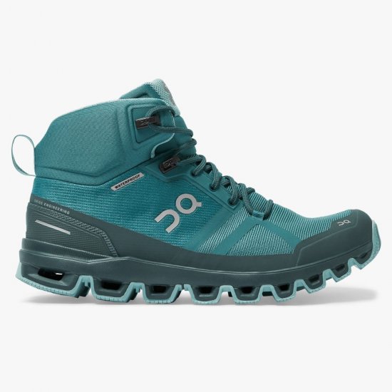 On Cloudrock Waterproof - The Lightweight Hiking Boot - Storm | Wash - Click Image to Close