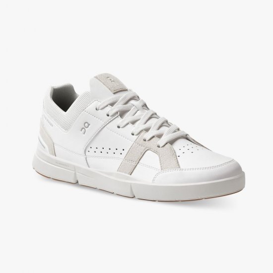 On THE ROGER Clubhouse: the expressive everyday sneaker - White | Sand - Click Image to Close