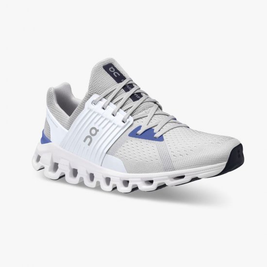 On Cloudswift - Road Shoe For Urban Running - Glacier | Cobalt - Click Image to Close