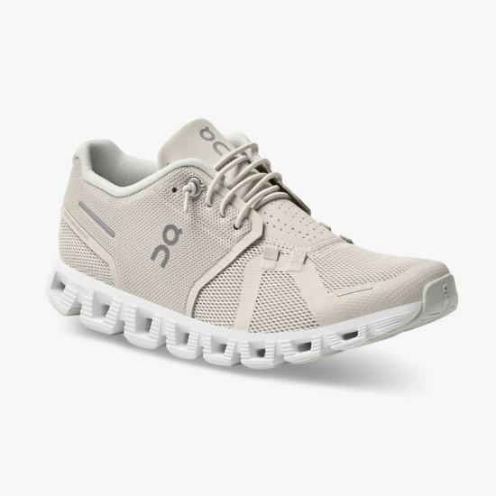 On Cloud 5 - the lightweight shoe for everyday performance - Pearl | White - Click Image to Close