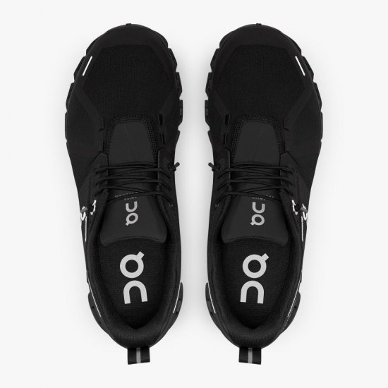 On Cloud 5 Waterproof - Lightweight Waterproof Running Shoe - All | Black - Click Image to Close