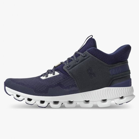 On Cloud Hi Edge - The street-ready sneaker silhouette - Ink | Midnight - Click Image to Close